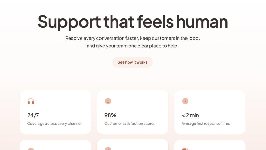 Metrics Section preview